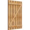 Ekena Millwork Spaced Board-n-Batten Shutters w/Z-Bar, Rough Sawn Western Red Cedar, 34 3/4"W x 49"H RBS06Z35X049RWR - alternate 5